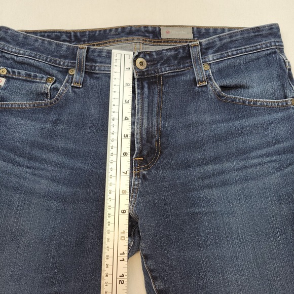 AG Adriano Goldschmied Jeans Mens 34x30* Blue Tellis Modern Slim Straight Denim - Picture 8 of 12